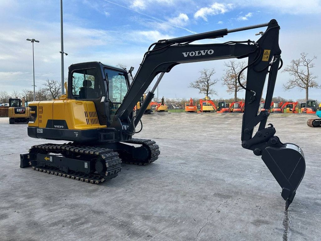 Volvo EC55D Diesel-Midi-Bagger, Baujahr 2017