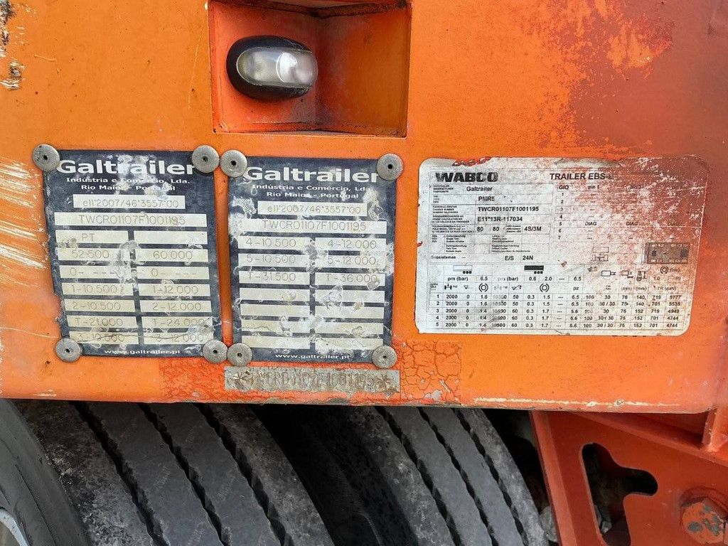 Tieflader Galtrailer PMR5 TC 10.5 2016