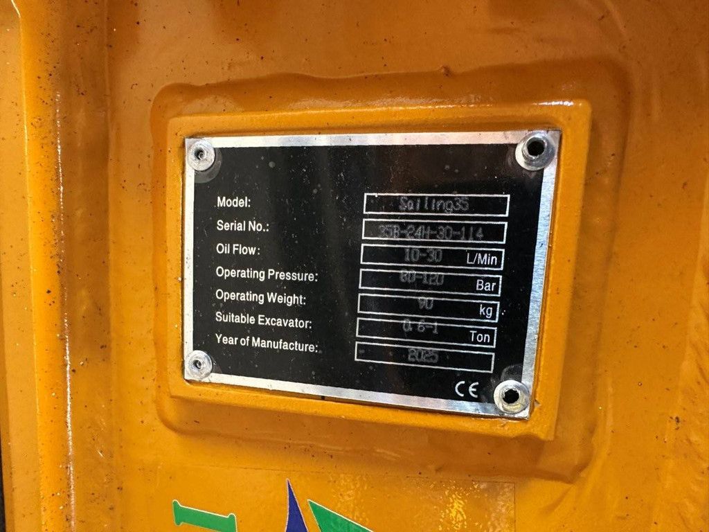 Hydraulische Sloophamer Sailing 35 2025 Nieuw