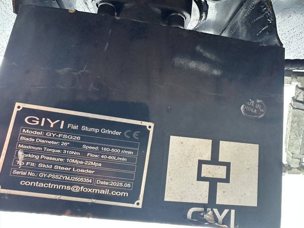 Frees GIYI FSG26 2025 Neu für Kompaktlader