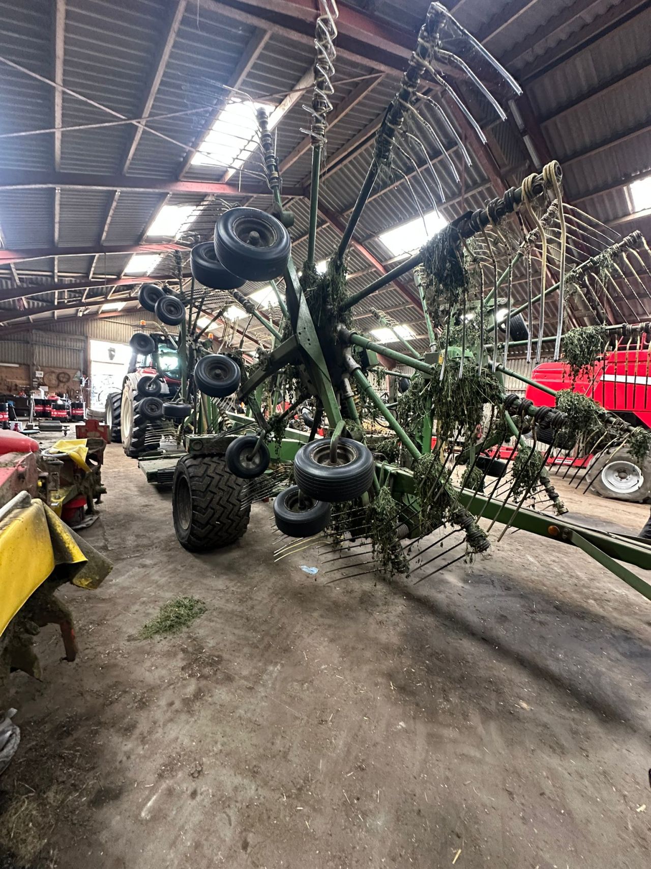 Krone Swadro 1400 Plus 4 elements hark