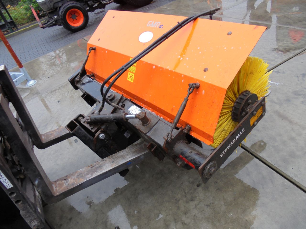 Stensballe sneeuwploeg/sneeuwborstel