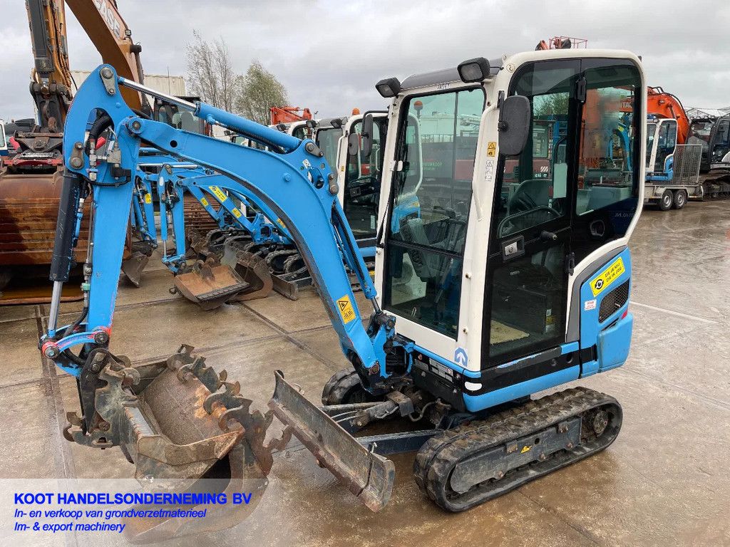 Kubota KX 016-4 (1260 uur) (top) 3 bakken!