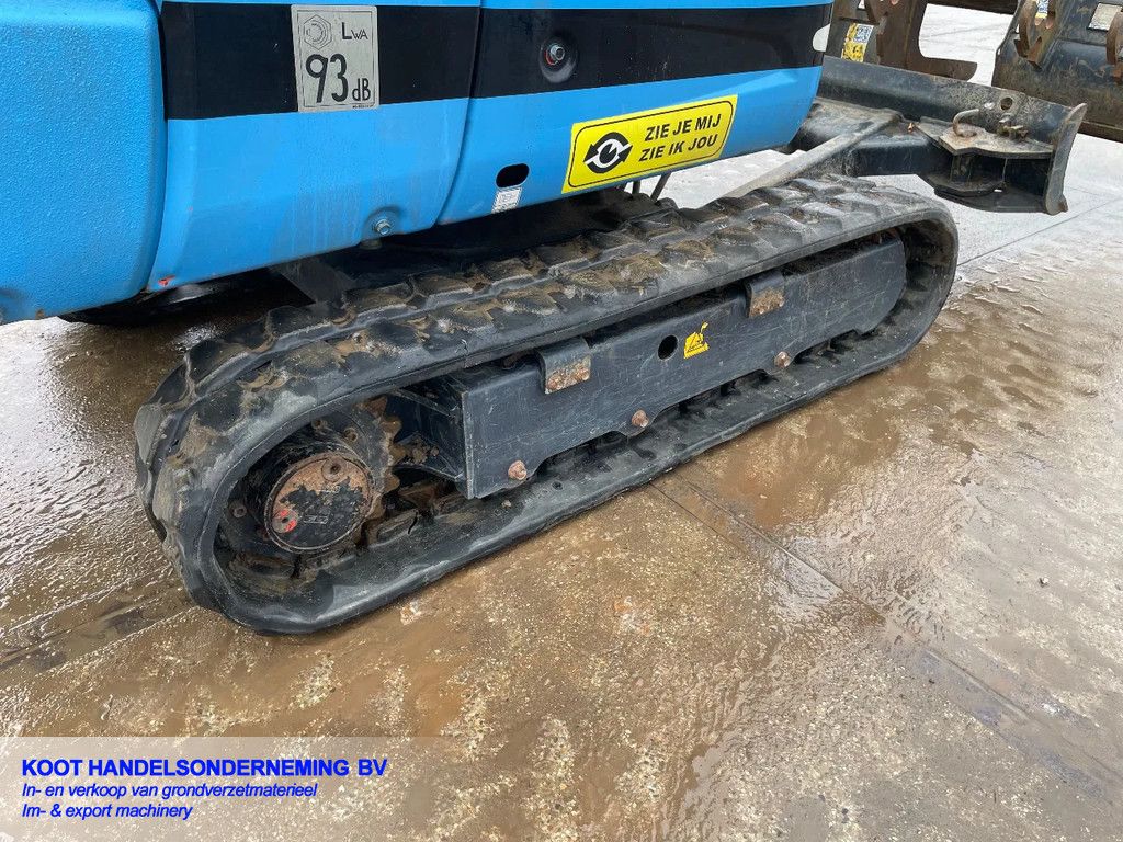 Kubota KX 016-4 (1260 uur) (top) 3 bakken!