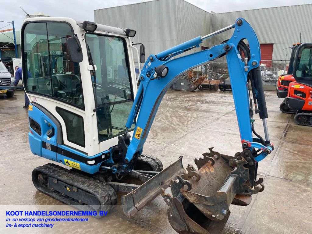 Kubota KX 016-4 (1260 uur) (top) 3 bakken!