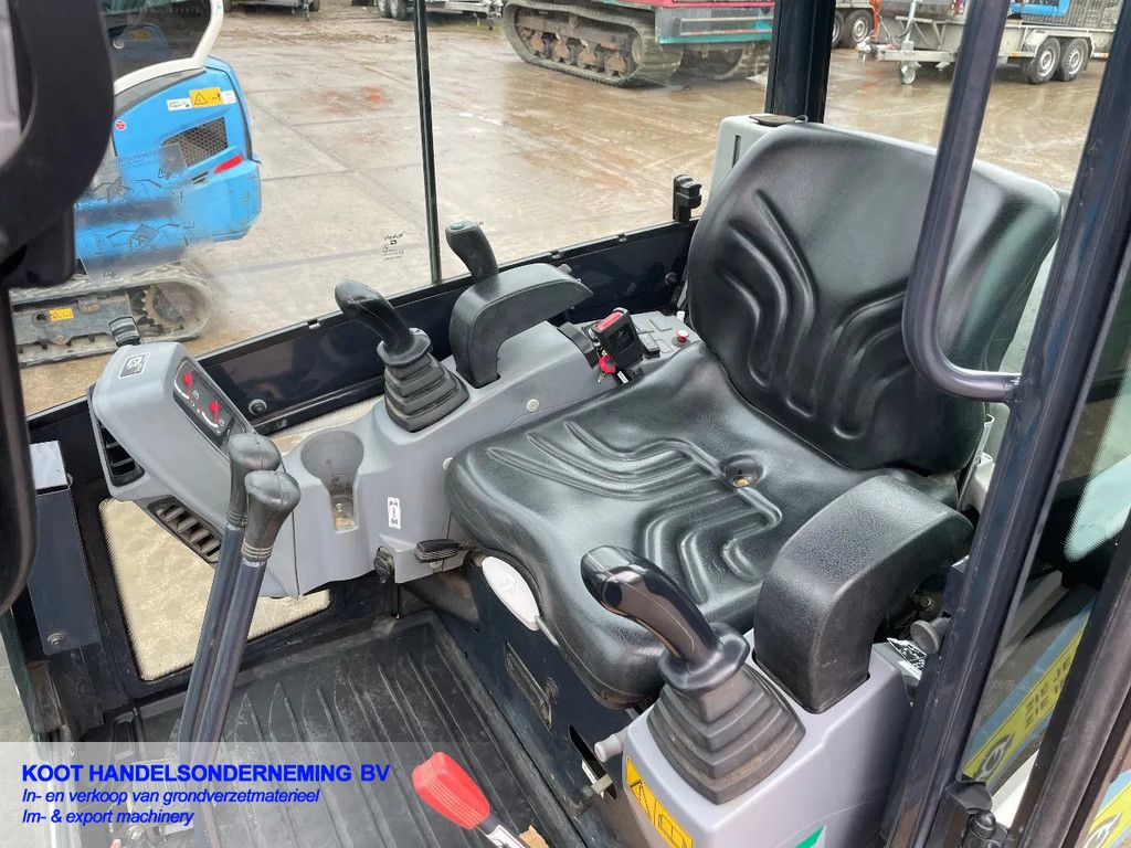 Kubota KX 016-4 (1260 uur) (top) 3 bakken!