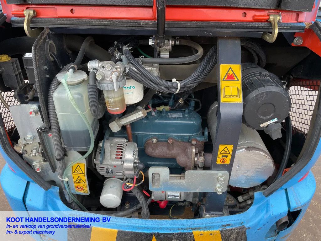 Kubota KX 016-4 (1260 uur) (top) 3 bakken!