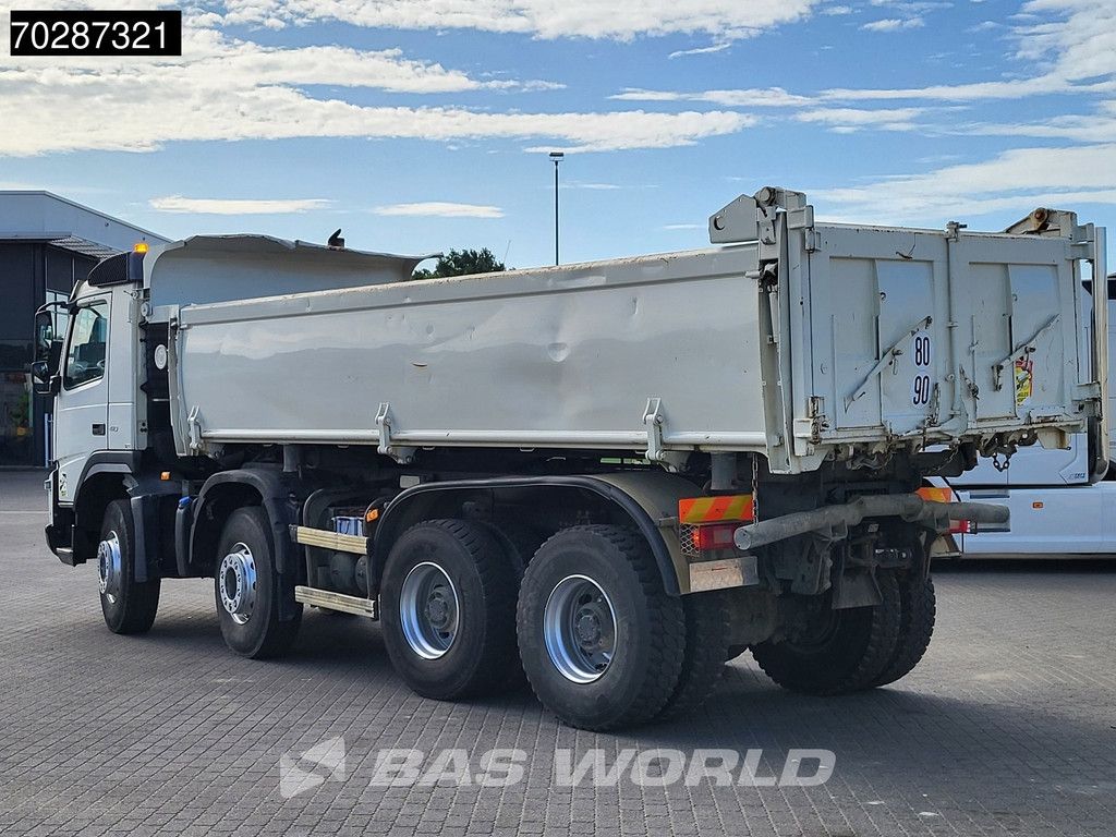Volvo FMX 410 8X4 13m3 Marrel Tipper SteelSuspension 2-Side Kipper BigAxle Euro 5