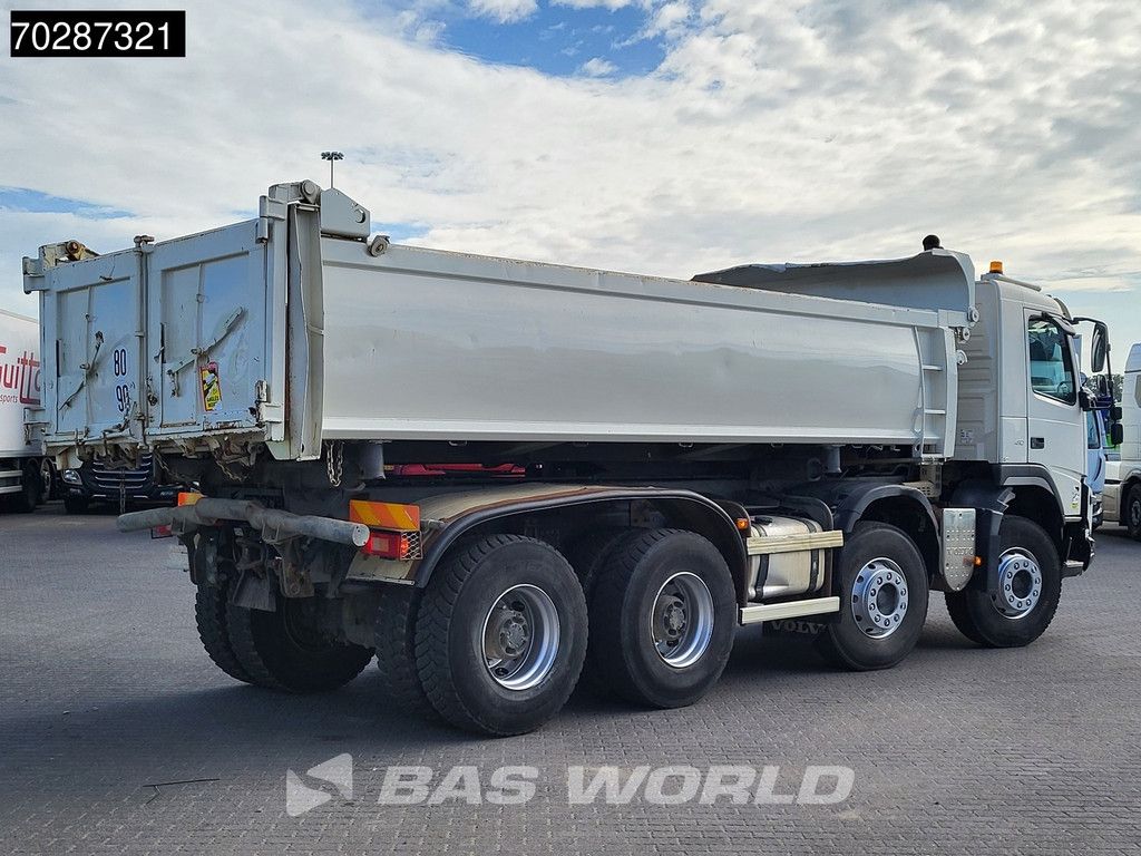 Volvo FMX 410 8X4 13m3 Marrel Tipper SteelSuspension 2-Side Kipper BigAxle Euro 5