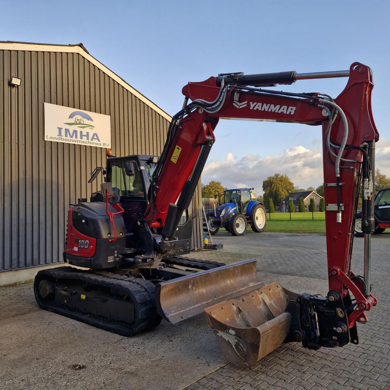 Yanmar sv 100 midi graafmachine