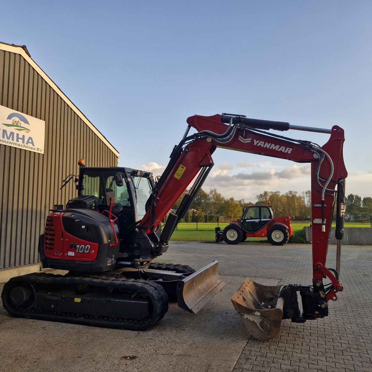 Yanmar sv 100 midi graafmachine