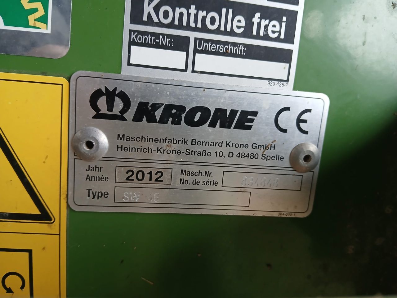 Krone Swadro 46 hark zweeler