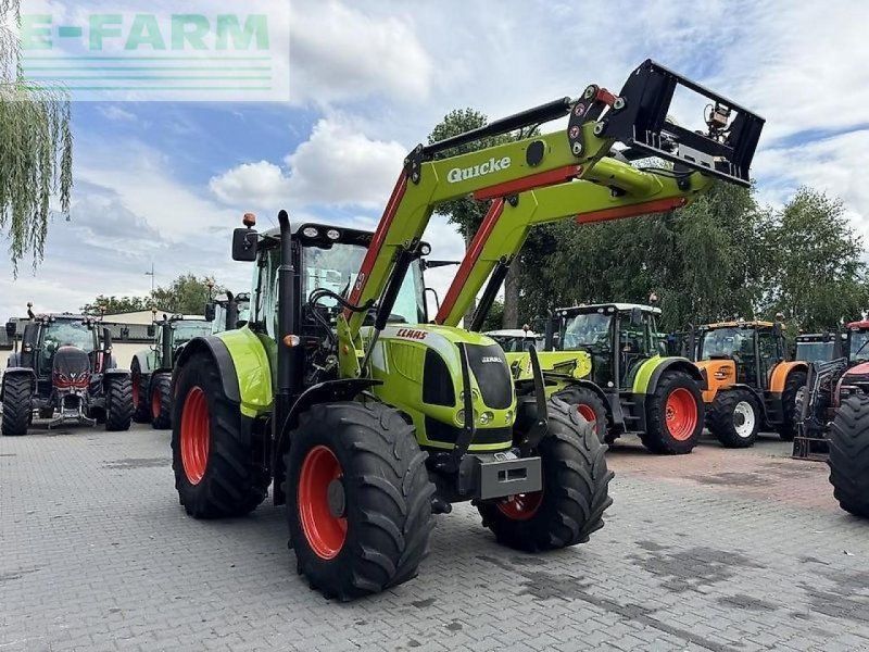 Claas arion 640 cis + quicke q65 CIS