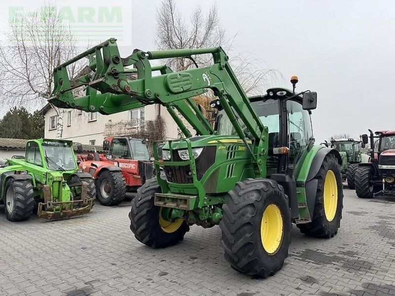 John Deere 6105r + h340