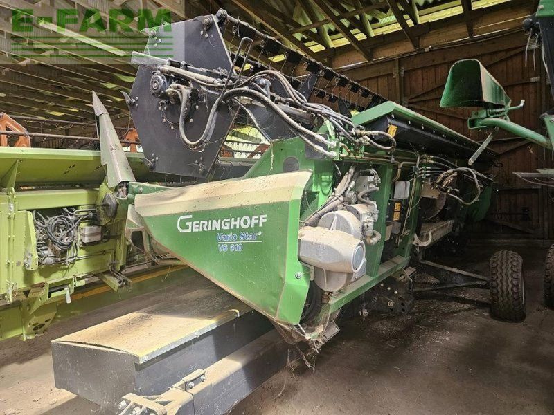 Geringhoff variostar 610 + rapetrenner + transportwagen