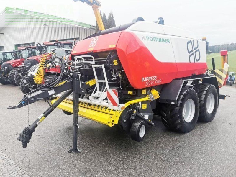 Pöttinger impress 155 vc pro press-wickelkombination