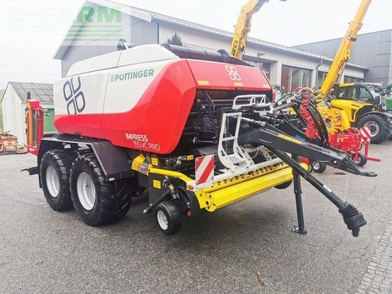 Pöttinger impress 155 vc pro press-wickelkombination