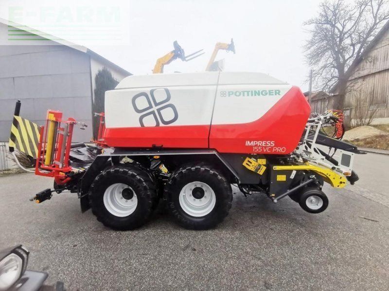 Pöttinger impress 155 vc pro press-wickelkombination