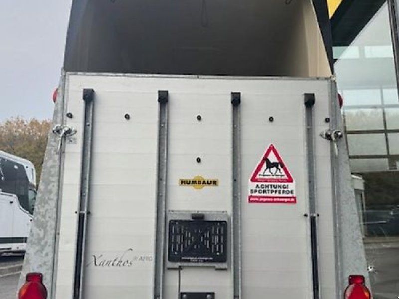 Humbaur Xanthos Aero 2- Pferde Alu Sattelkammer 2,4t