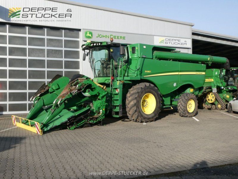 John Deere S680 +630R+SWW +Maisgebiss