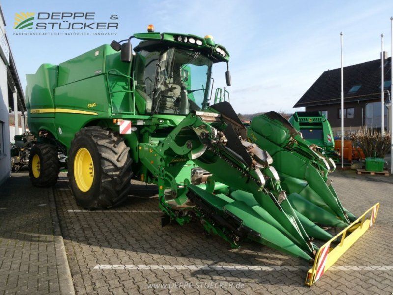 John Deere S680 +630R+SWW +Maisgebiss