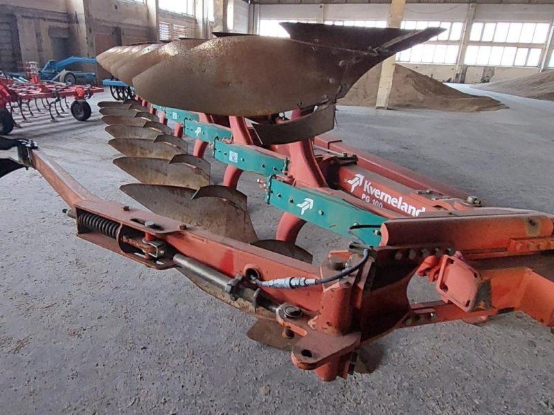 Kverneland PG-100 8-schar mit Tigges Packer