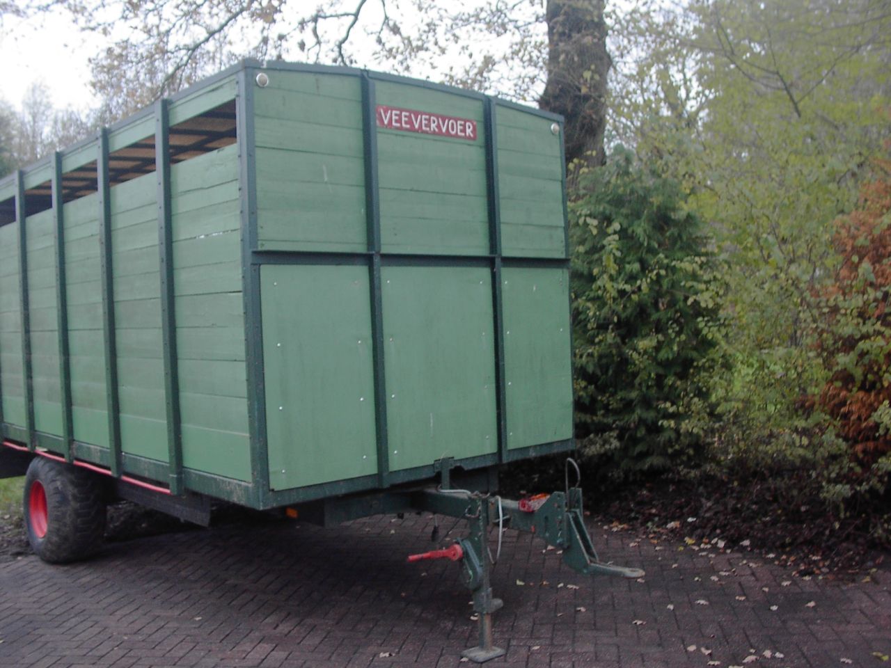 Eigen bouw Veewagen geschikt voor 8 koeien