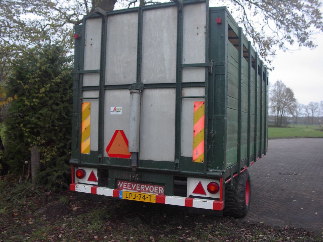 Eigen bouw Veewagen geschikt voor 8 koeien