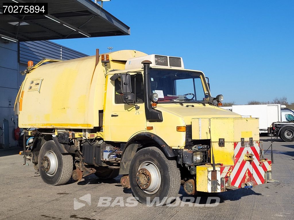 Mercedes Unimog 1650 4X4 Assaloni Vaccuum truck 4x4 Railway Manual Euro 2