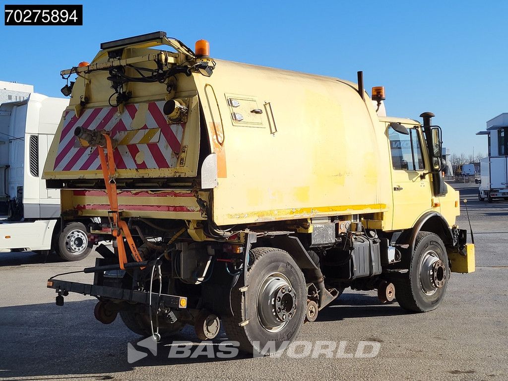 Mercedes Unimog 1650 4X4 Assaloni Vaccuum truck 4x4 Railway Manual Euro 2