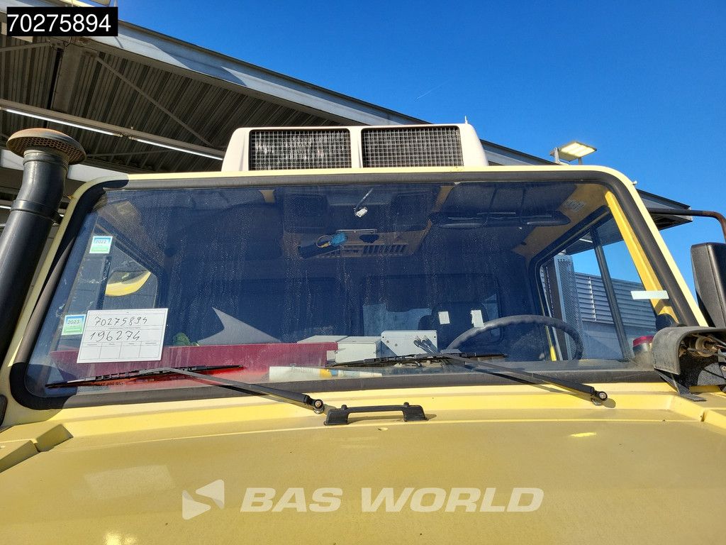 Mercedes Unimog 1650 4X4 Assaloni Vaccuum truck 4x4 Railway Manual Euro 2