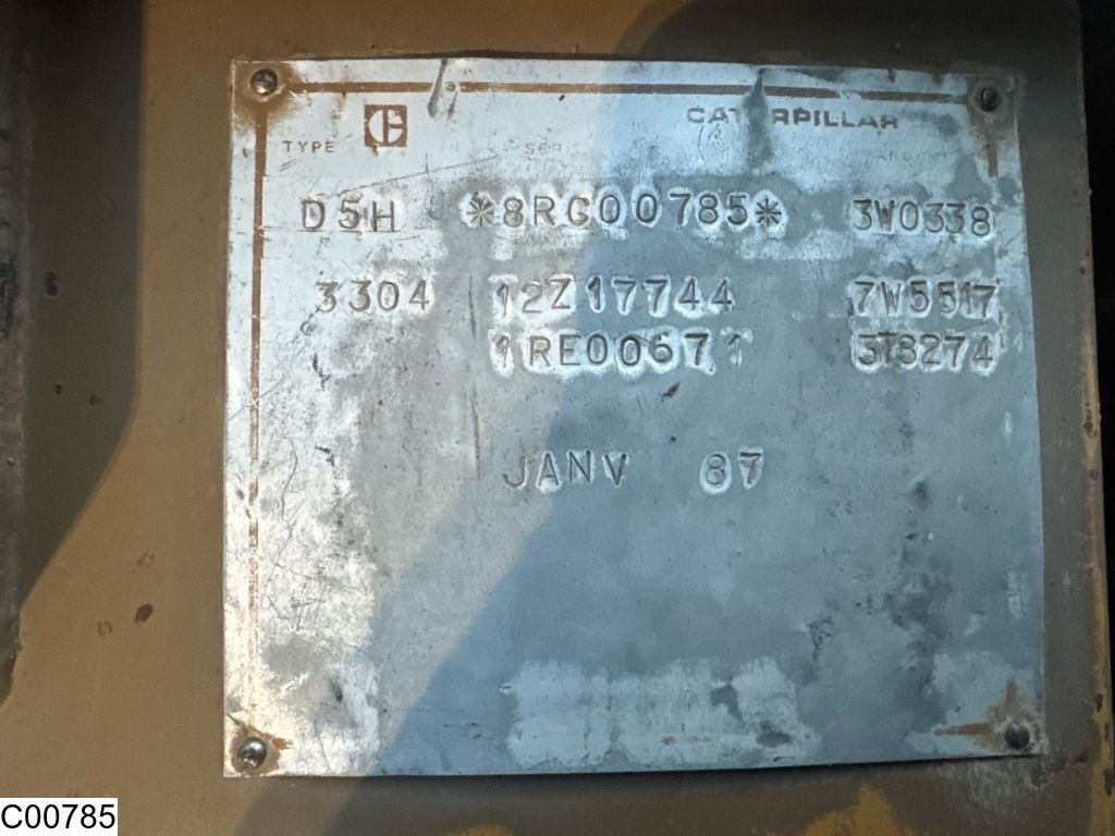 Caterpillar D5H 3304 Engine, 16,465 Hours, 98kW, 90kW