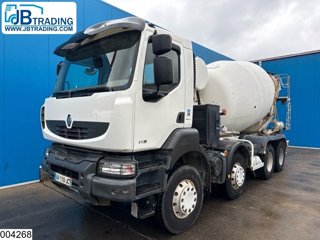 Renault Kerax 410 Dxi 8x4, Leaf suspension, Manual transmission