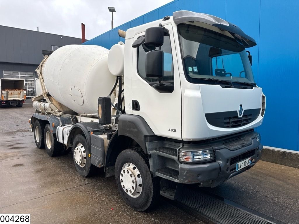 Renault Kerax 410 Dxi 8x4, Leaf suspension, Manual transmission