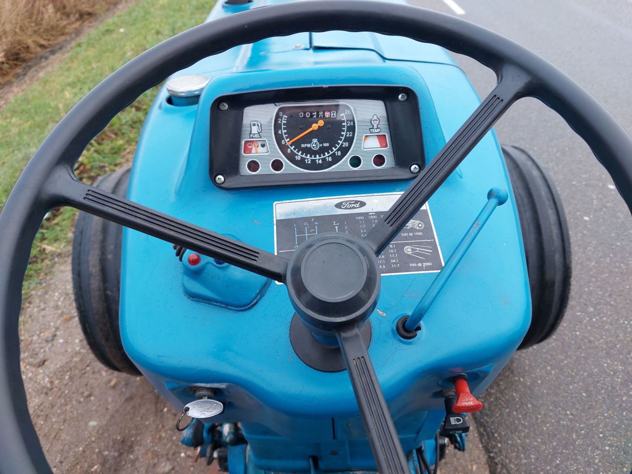 Ford 3600 met STUURBEKRACHTIGING