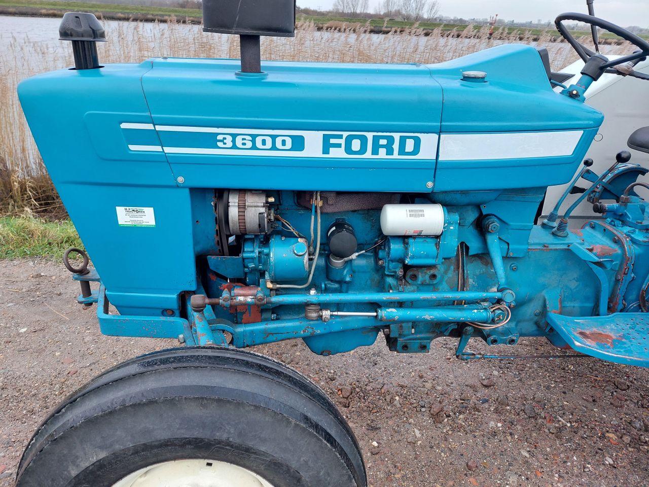 Ford 3600 met STUURBEKRACHTIGING