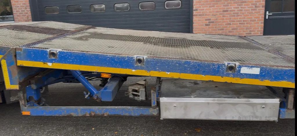 Nooteboom 3AS gedwongen gestuurd Oprijkleppen Hefbaar