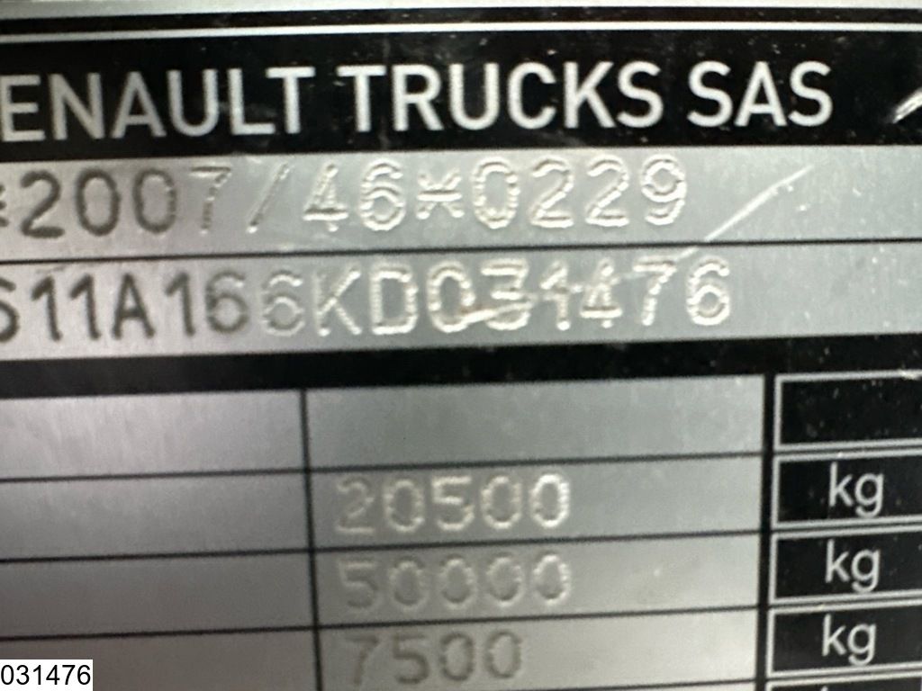 Renault T 460 EURO 6, Retarder