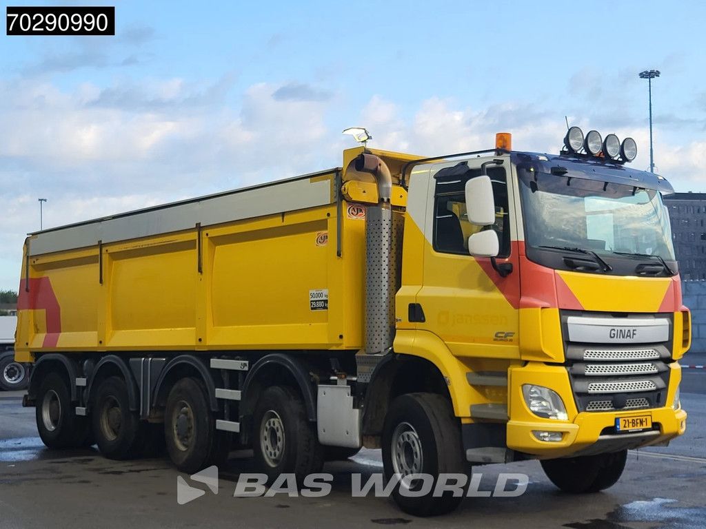 Ginaf CF X6 5350 CTSE 10X6 NL-Truck 26m3 AJK Tipper Big-Axle Euro 6