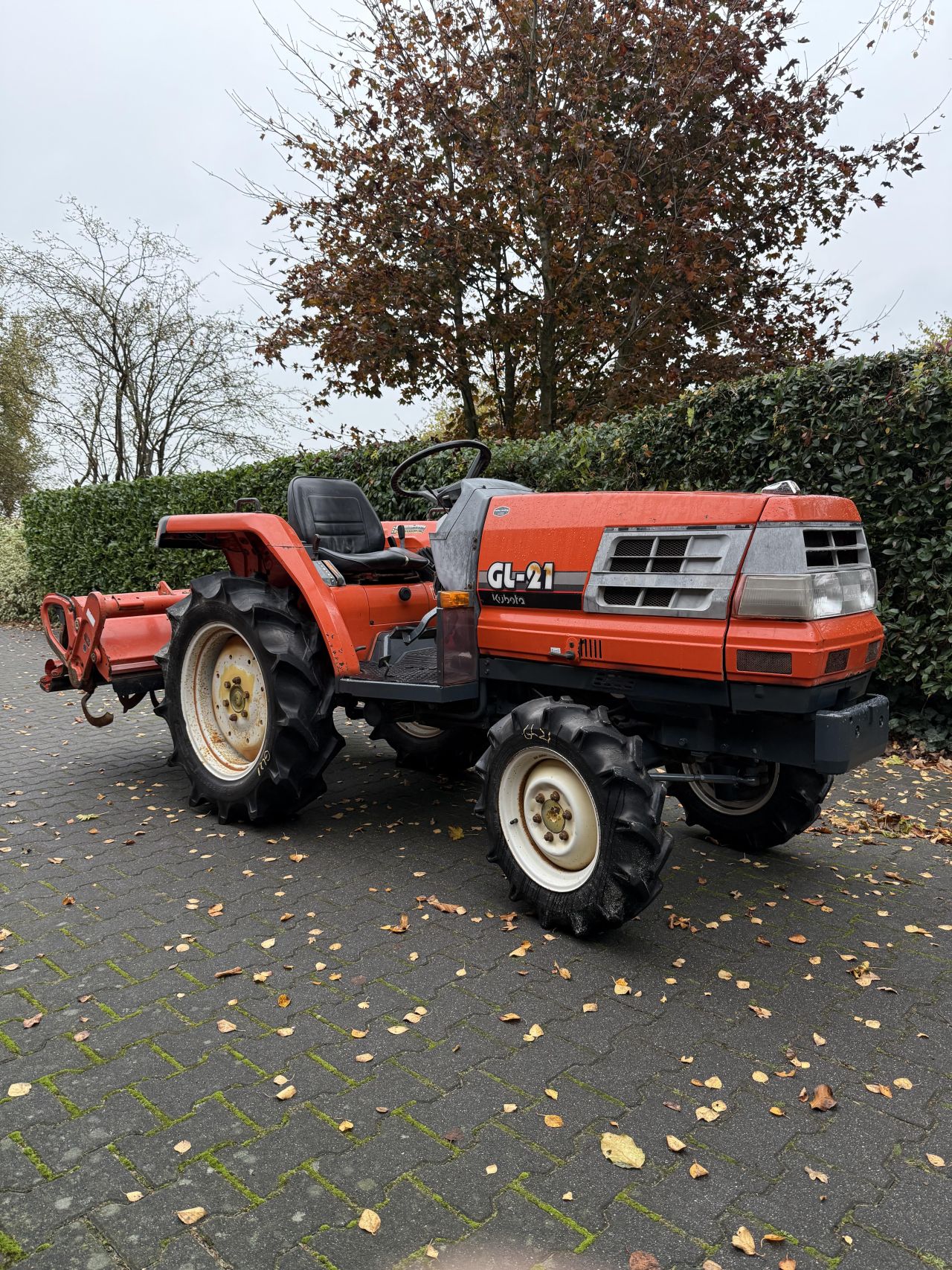 Kubota GL-21 with Tiller