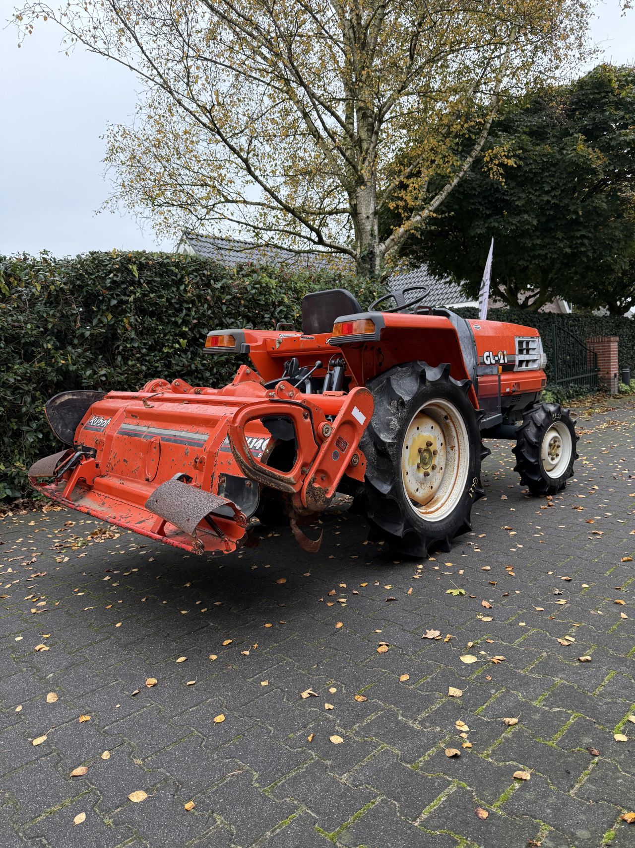 Kubota GL-21 with Tiller
