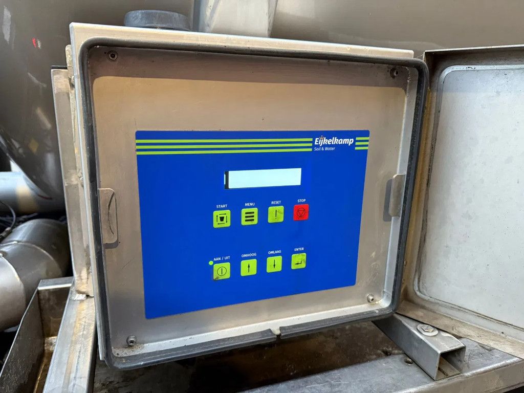 Vogelzang 36.5m3 RVS Mestoplegger Geijkte weging Bemonstering 2x Stuuras