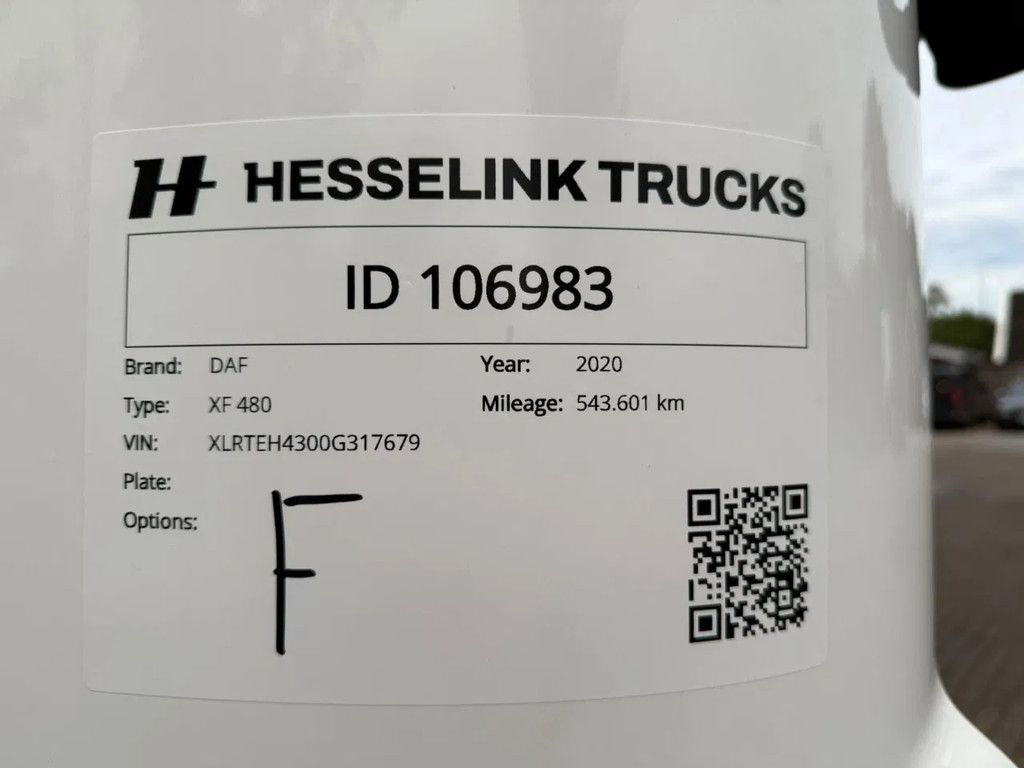 DAF XF 480 SSC Super Space Retarder Standklima ACC 2 Bedden