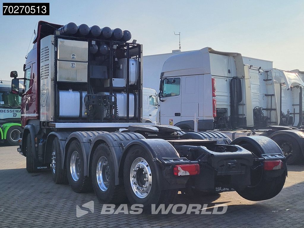 Scania R730 10X4 160T! Retarder 2x Tanks Big-Axle Drumbrakes Full-Air Hydraulik Navi Standklima Alcoa's