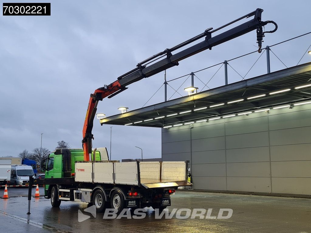 Volvo FM FM 340 6X2 Palfinger PK23002 Crane 10m3 3-way tipper Lift+steering axle Euro 5
