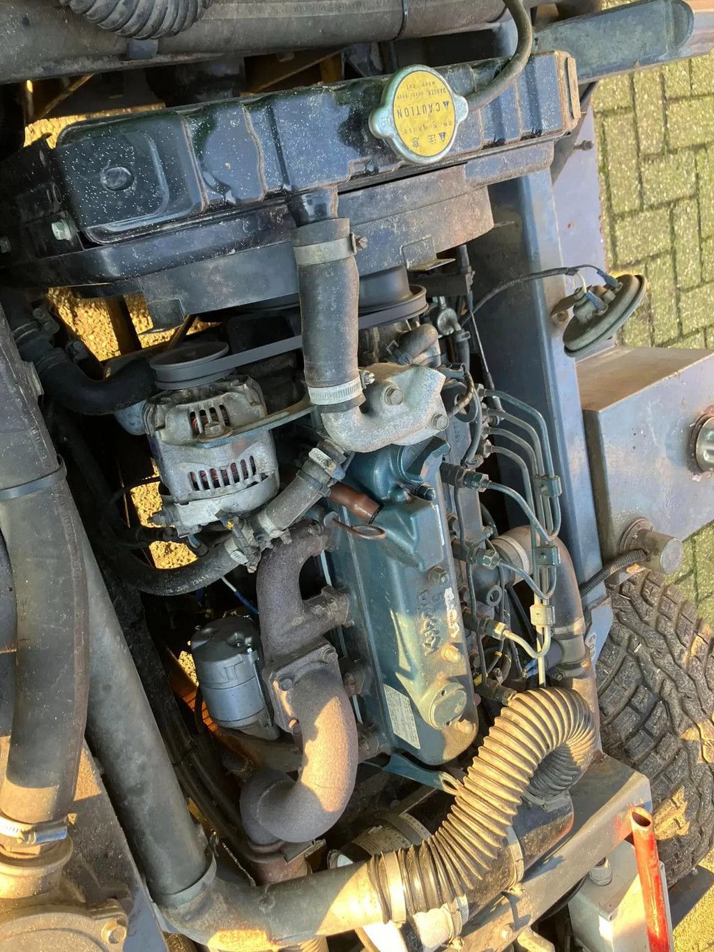 Nimos met sneeuwschuif combi