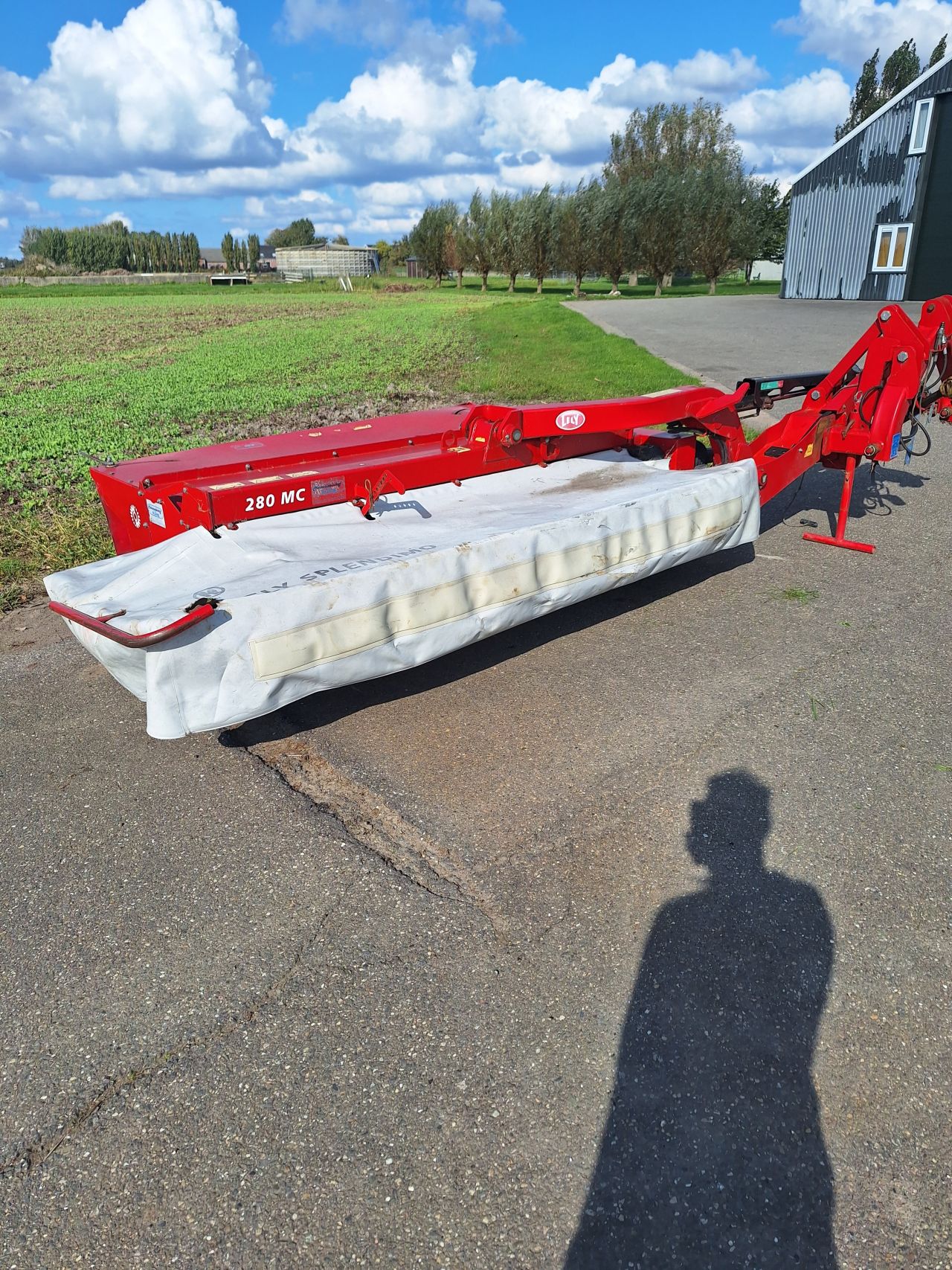 Lely splendimo 280 mc schijvenmaaier met kneuzer