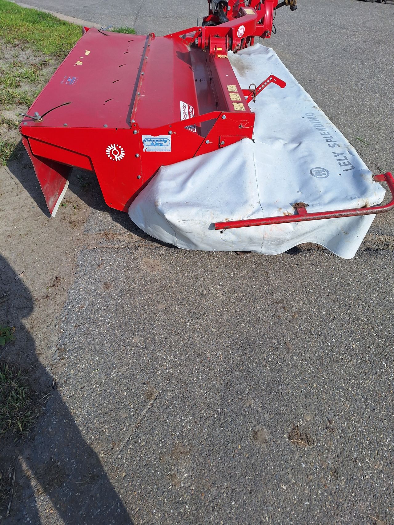 Lely splendimo 280 mc schijvenmaaier met kneuzer