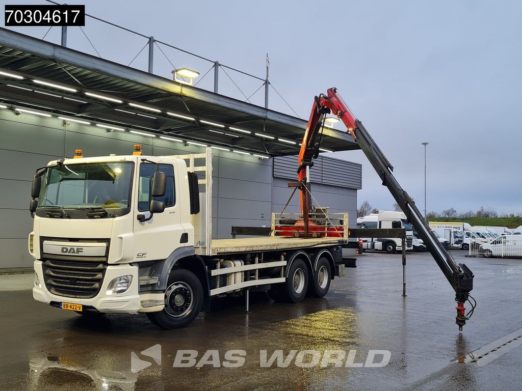 DAF CF 370 6X4 NL-Truck HMF1820-K4 Crane Manual Steelsuspension Big-Axle Euro 6