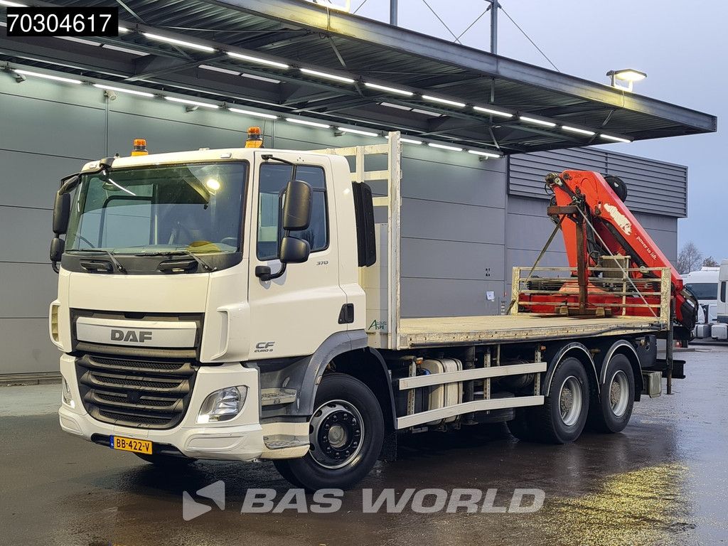 DAF CF 370 6X4 NL-Truck HMF1820-K4 Crane Manual Steelsuspension Big-Axle Euro 6